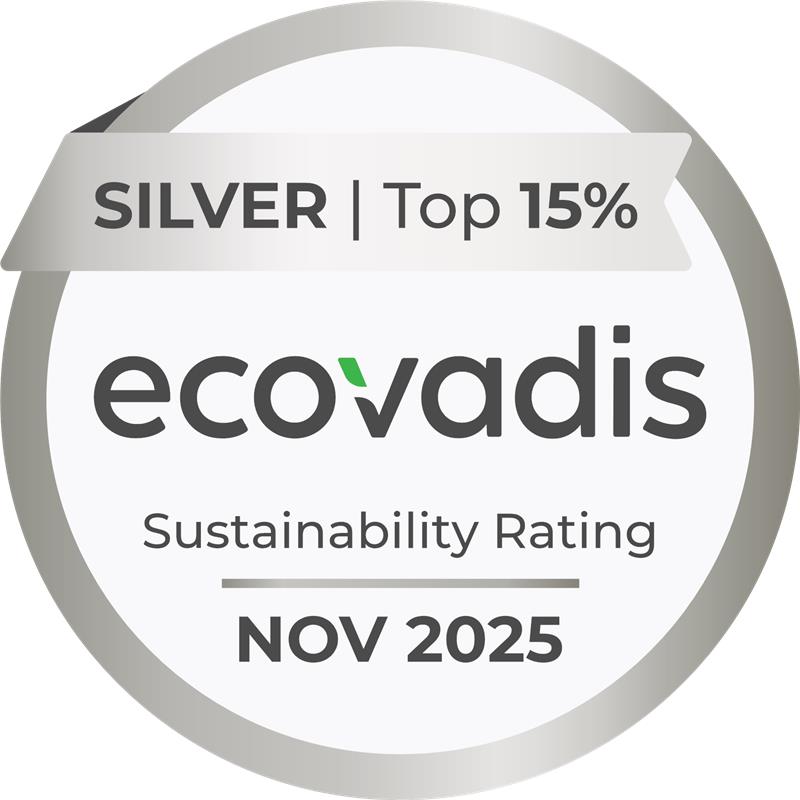 EcoVadis Sustainability Rating Silver