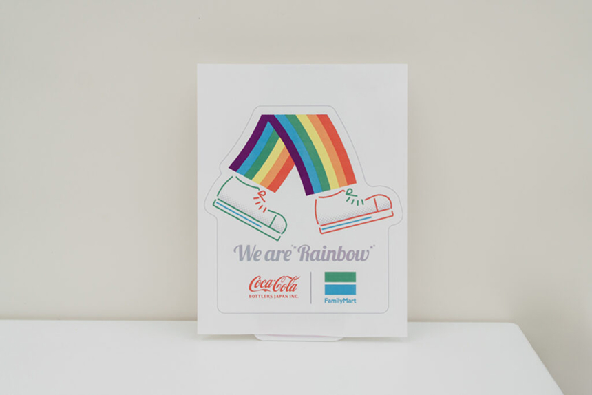 Original stickers from the Pride Month campaign