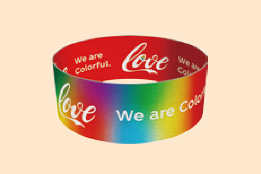 Wristbands commemorating Tokyo Rainbow Pride 2023
