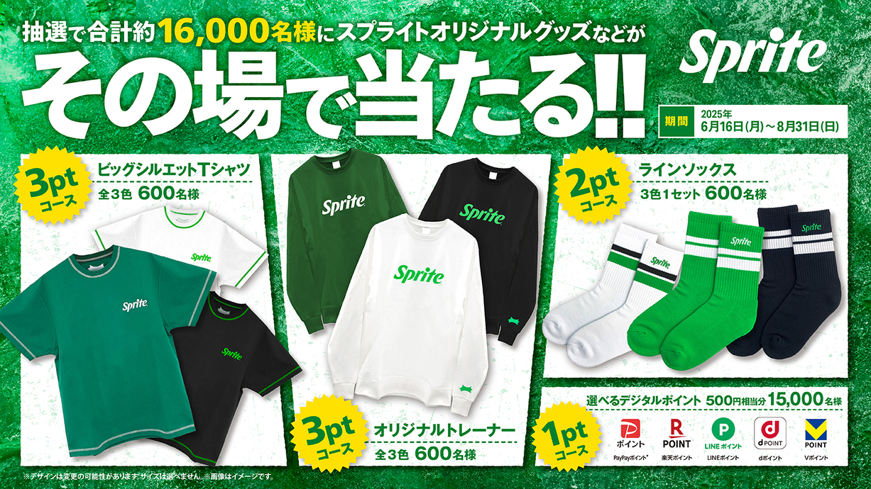スプライト QRコード クローズドプロモーション
